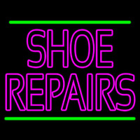 Pink Shoe Repairs With Line Neonskylt