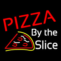 Pizza By The Slice Neonskylt