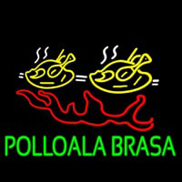 Pollo Ala Brasa Fish Neonskylt