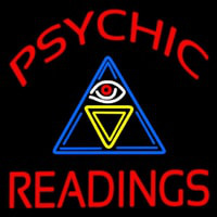 Psychic Readings Logo Neonskylt