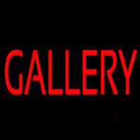 Red Gallery Neonskylt