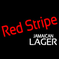 Red Stripe Jamaican Lager Logo Beer Sign Neonskylt