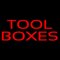 Red Tool Bo es 2 Neonskylt