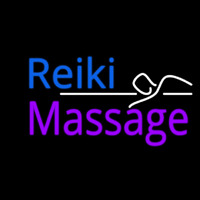 Reiki Massage Neonskylt