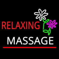 Rela ing Massage Neonskylt