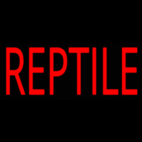 Reptile Block Neonskylt