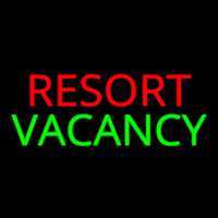 Resort Vacancy 2 Neonskylt