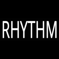 Rhythm Neonskylt