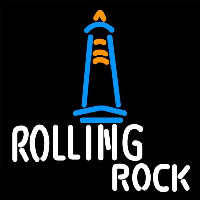 Rolling Rock Lighthouse Lounge Beer Sign Neonskylt