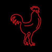 Rooster Neonskylt