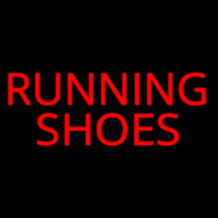 Running Shoes Neonskylt