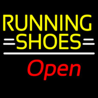 Running Shoes Open Neonskylt