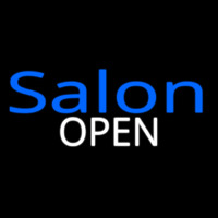 Salon Open Neonskylt