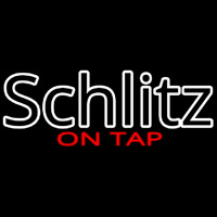 Schlitz On Tap Neonskylt