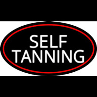 Self Tanning Neonskylt