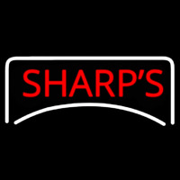 Sharps Neonskylt