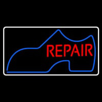 Shoe Logo Repair With Border Neonskylt