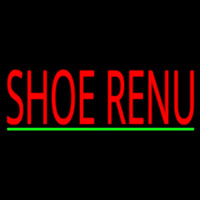 Shoe Renu Green Line Neonskylt