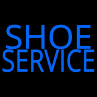 Shoe Service Neonskylt