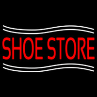 Shoe Store With Line Neonskylt