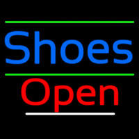 Shoes Open With Line Neonskylt