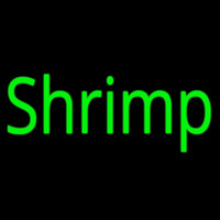 Shrimp Cursive Neonskylt