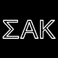 Sigma Alpha Kappa Neonskylt