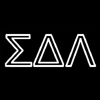 Sigma Delta Lambda Neonskylt