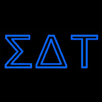 Sigma Delta Tau Neonskylt