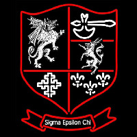 Sigma Epsilon Chi Logo Neonskylt