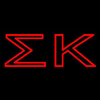 Sigma Kappa Neonskylt