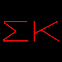 Sigma Kappa Neonskylt