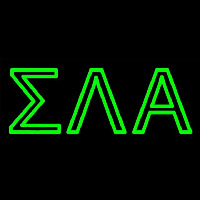 Sigma Lambda Alpha Neonskylt