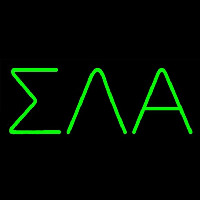 Sigma Lambda Alpha Neonskylt