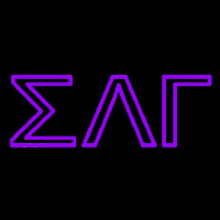 Sigma Lambda Gamma Neonskylt