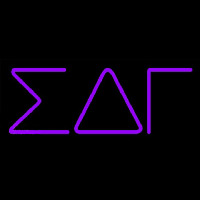 Sigma Lambda Gamma Neonskylt