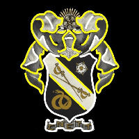 Sigma Nu Chapters Logo Neonskylt