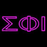 Sigma Phi Iota Neonskylt