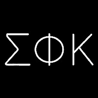 Sigma Phi Kappa Neonskylt