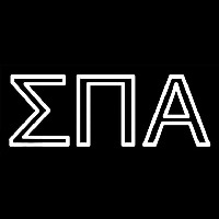 Sigma Pi Alpha Neonskylt