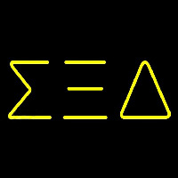 Sigma Xi Delta Neonskylt