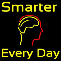 Smarter Every Day Neonskylt