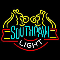 Southpaw Kangaroos Beer Sign Neonskylt