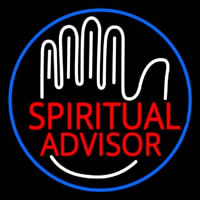 Spiritual Advisor Neonskylt