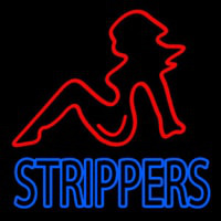 Strippers Neonskylt