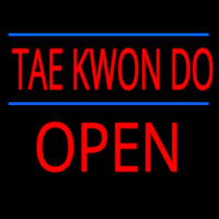 Tae Kwon Do Script1 Open Neonskylt