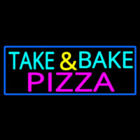 Take And Bake Pizza Neonskylt