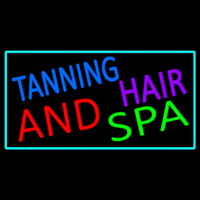 Tanning Hair And Spa Neonskylt