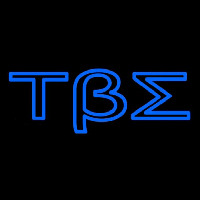 Tau Beta Sigma Neonskylt