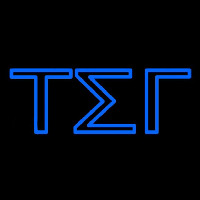 Tau Sigma Gamma Neonskylt